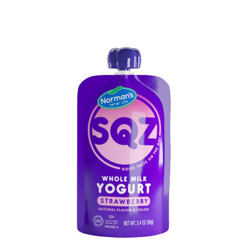 SQZ Strawberry Whole Milk Yogurt