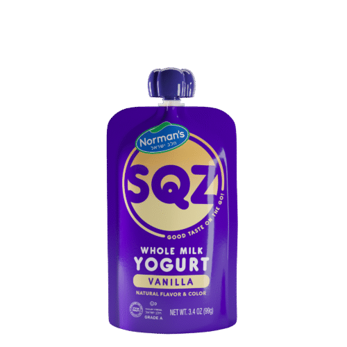 SQZ Vanilla Whole Milk Yogurt