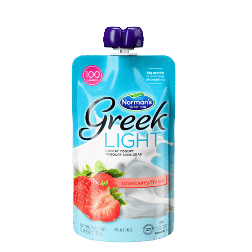 Greek Light Strawberry Pouch