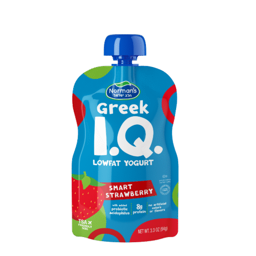 Greek I.Q. Strawberry Lowfat Yogurt (6-pack)