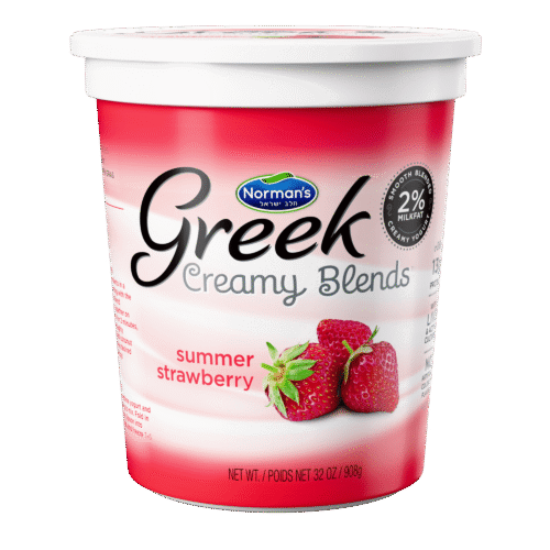 Greek Creamy Blends Summer Strawberry - 32 oz