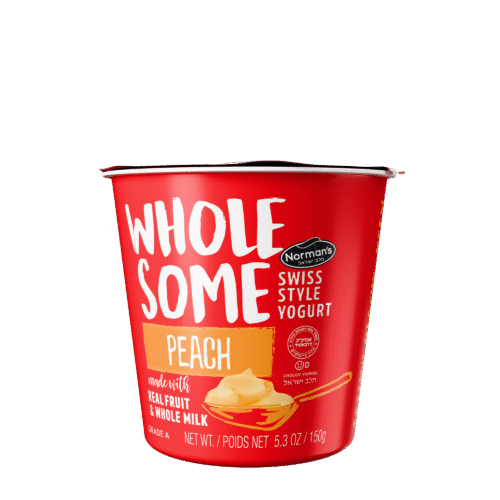 Wholesome Peach Yogurt