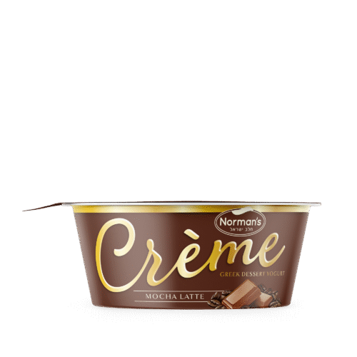 Crème Mocha Latte Greek Dessert Yogurt