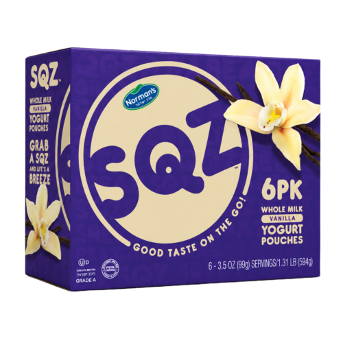 SQZ Vanilla Whole Milk Yogurt - Value 6 Pack