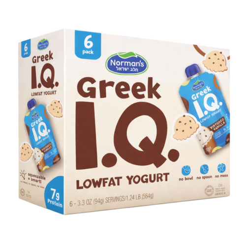 Greek I.Q. Yogurt Virtuoso Vanilla - Value 6 Pack